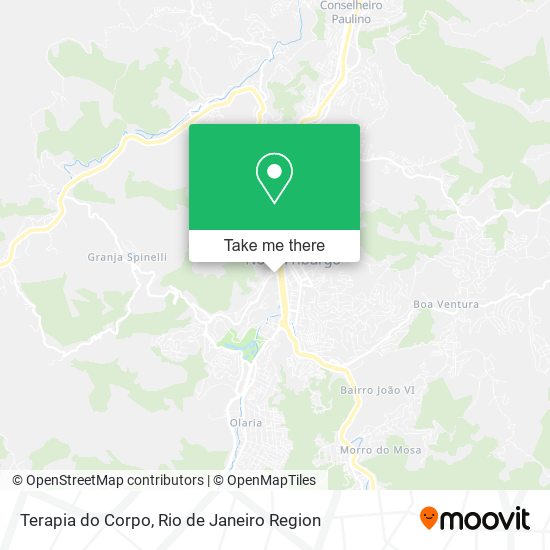 Terapia do Corpo map