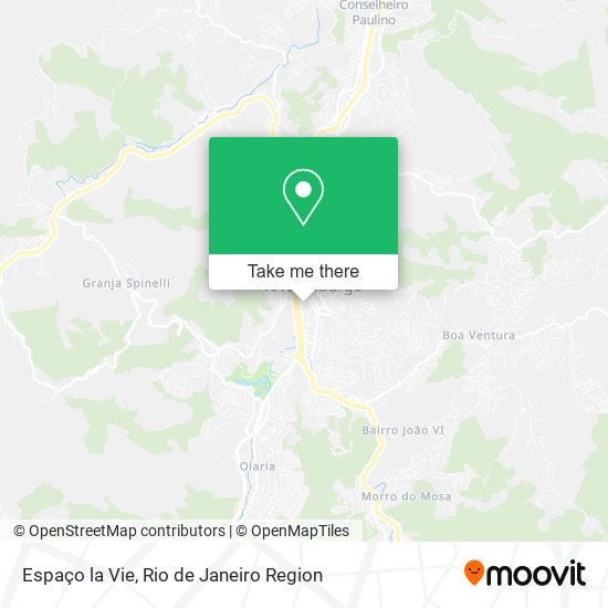 Espaço la Vie map