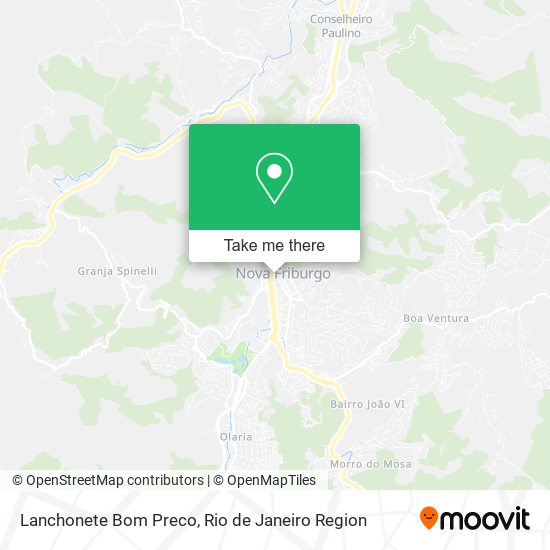Lanchonete Bom Preco map