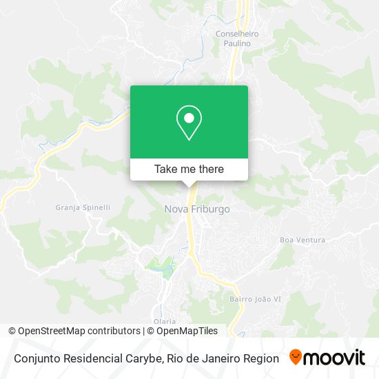 Conjunto Residencial Carybe map