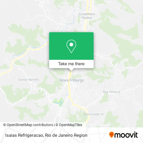 Isaias Refrigeracao map