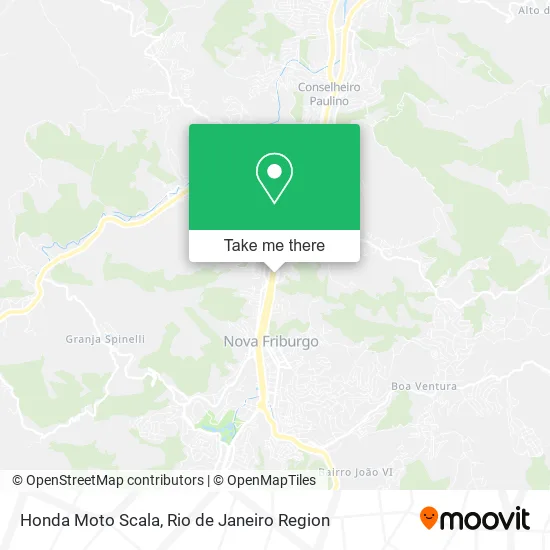 Honda Moto Scala map