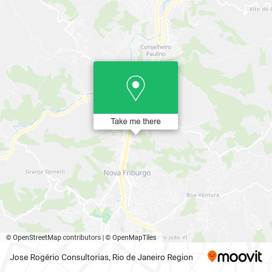 Jose Rogério Consultorias map