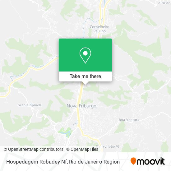Hospedagem Robadey Nf map