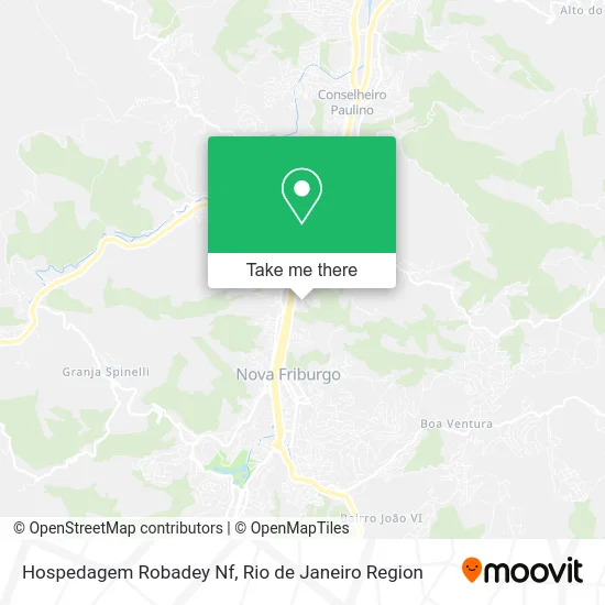 Hospedagem Robadey Nf map
