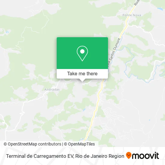 Terminal de Carregamento EV map