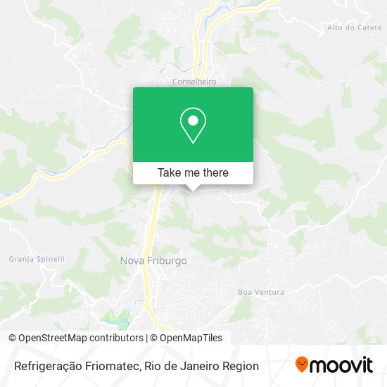 Refrigeração Friomatec map