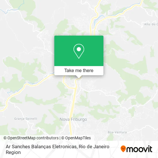 Ar Sanches Balanças Eletronicas map