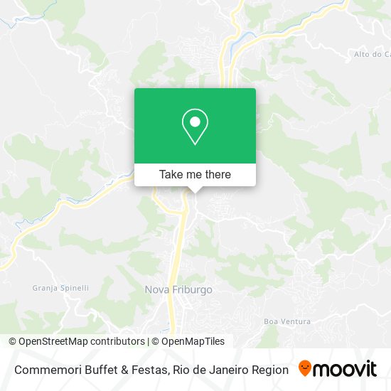 Commemori Buffet & Festas map