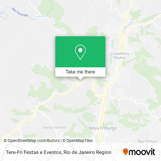 Tere-Fri Festas e Eventos map