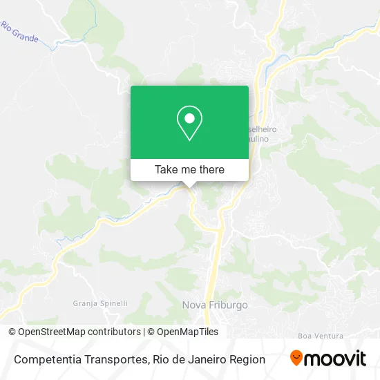 Competentia Transportes map