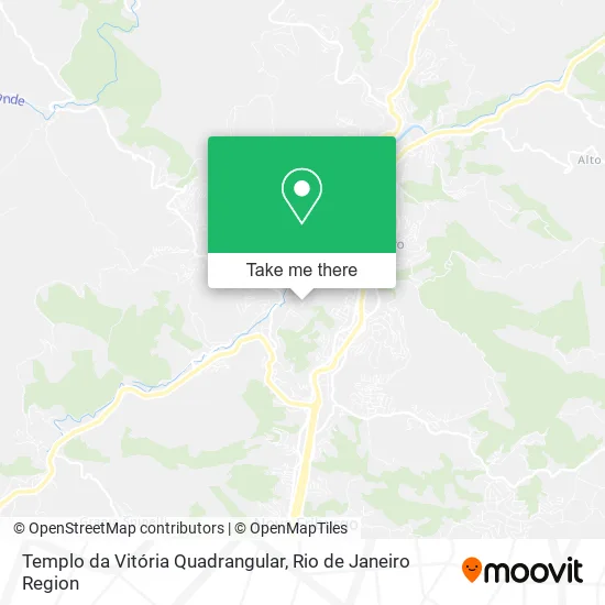 Templo da Vitória Quadrangular map