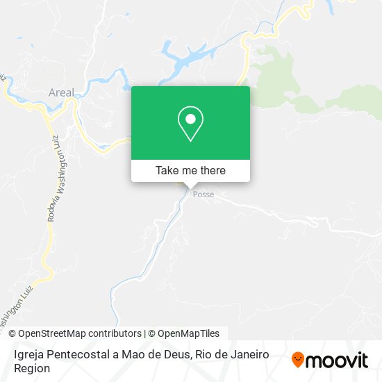 Igreja Pentecostal a Mao de Deus map