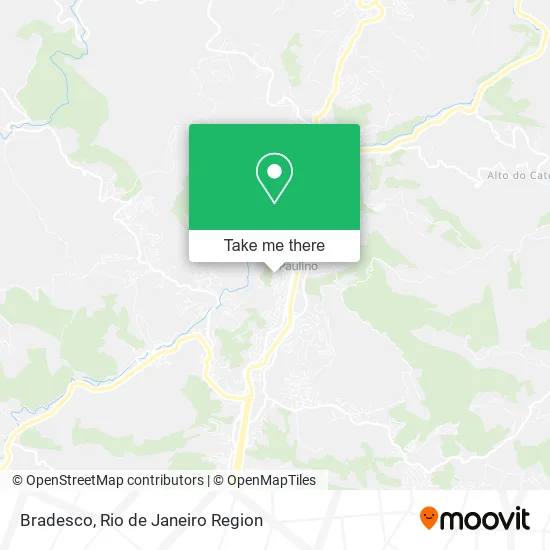 Bradesco map