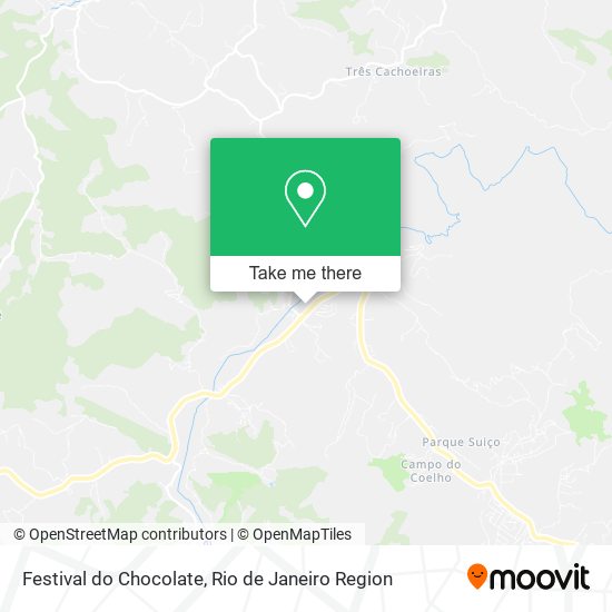 Festival do Chocolate map