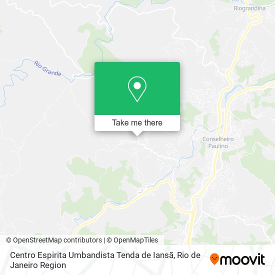 Centro Espirita Umbandista Tenda de Iansã map
