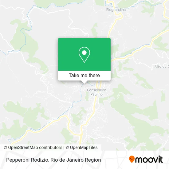 Pepperoni Rodizio map