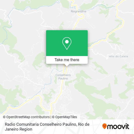 Radio Comunitaria Conselheiro Paulino map