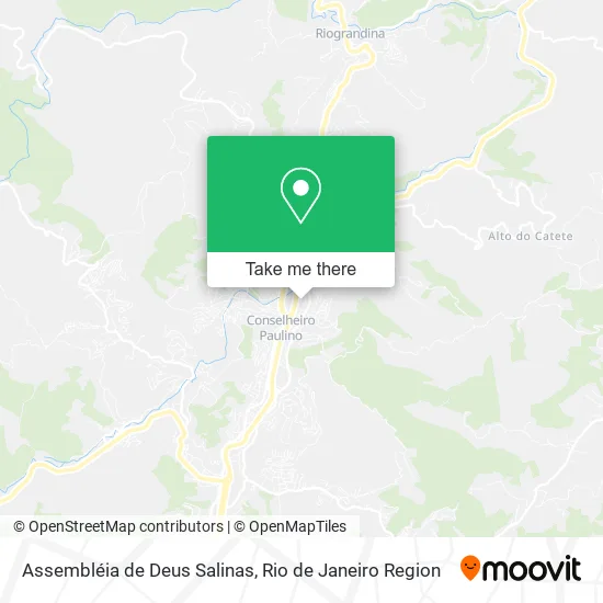 Assembléia de Deus Salinas map