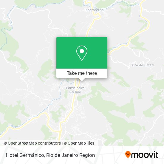 Hotel Germânico map