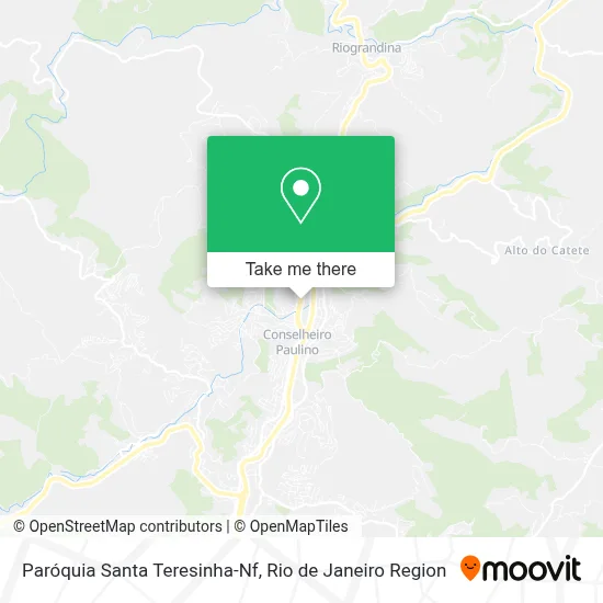 Paróquia Santa Teresinha-Nf map