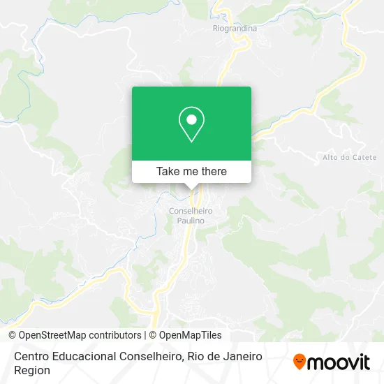 Centro Educacional Conselheiro map