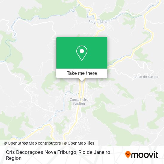 Cris Decoraçoes Nova Friburgo map
