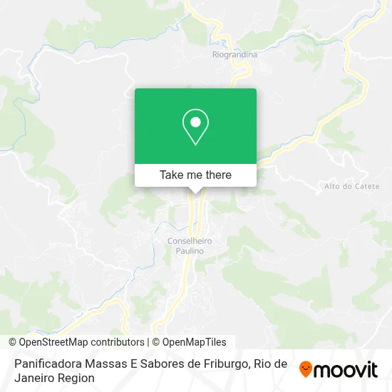 Panificadora Massas E Sabores de Friburgo map