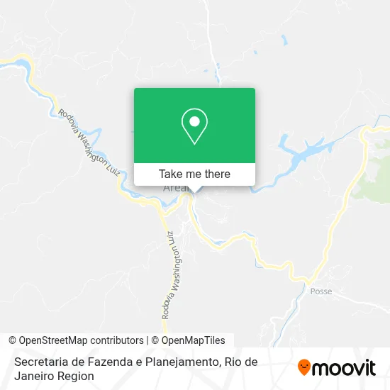 Secretaria de Fazenda e Planejamento map