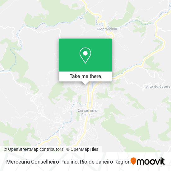 Mercearia Conselheiro Paulino map