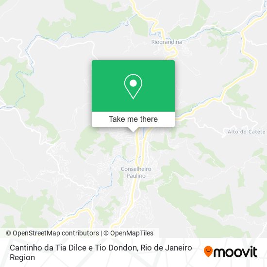 Cantinho da Tia Dilce e Tio Dondon map