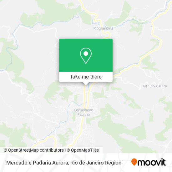 Mercado e Padaria Aurora map