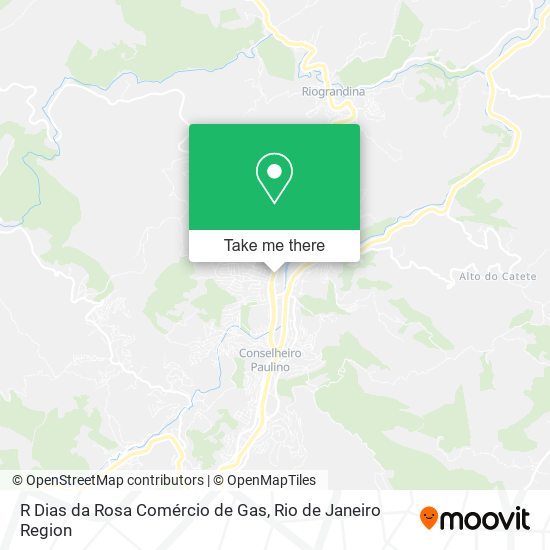 R Dias da Rosa Comércio de Gas map