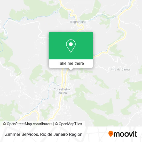 Zimmer Servicos map