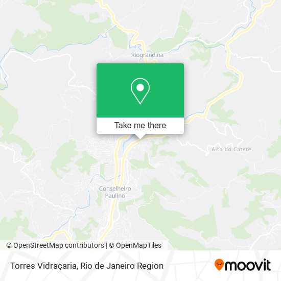 Torres Vidraçaria map