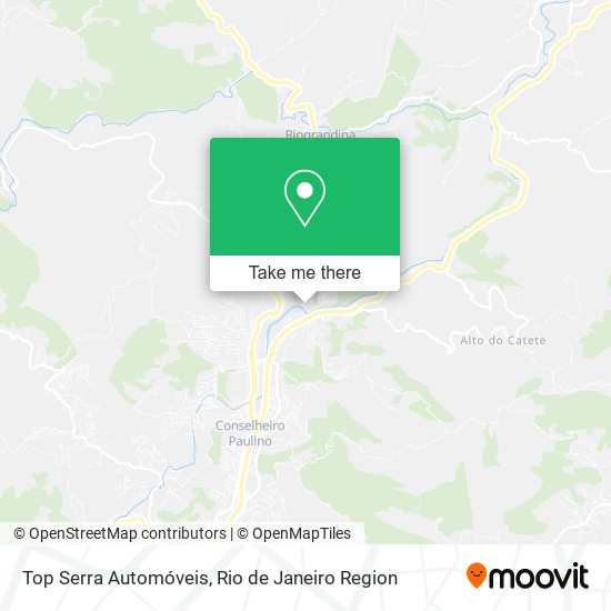 Top Serra Automóveis map