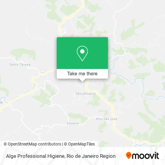 Alge Professional Higiene map