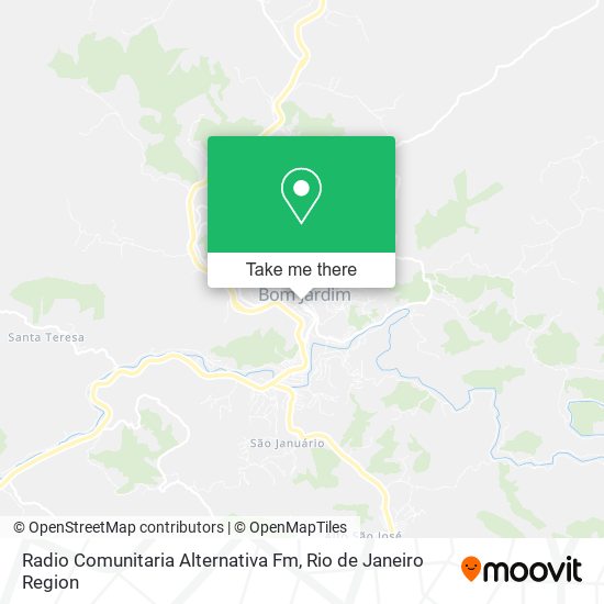 Radio Comunitaria Alternativa Fm map