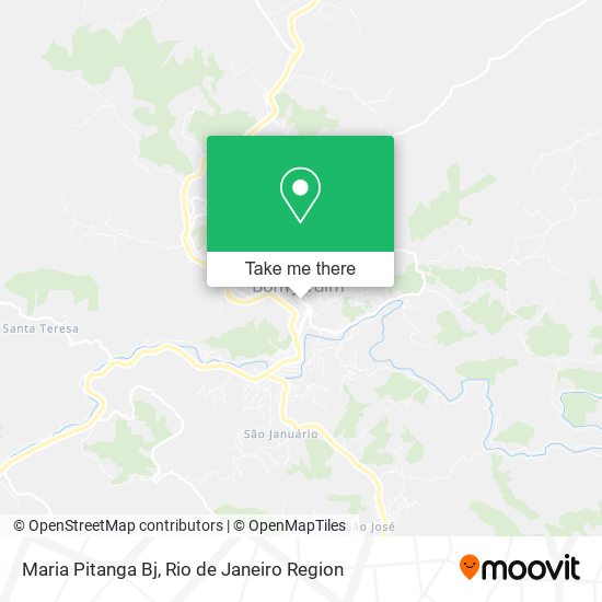 Maria Pitanga Bj map