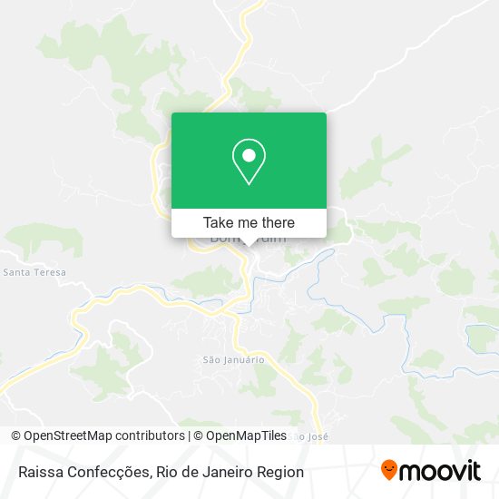 Raissa Confecções map