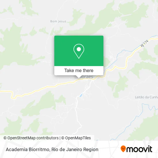 Academia Biorritmo map
