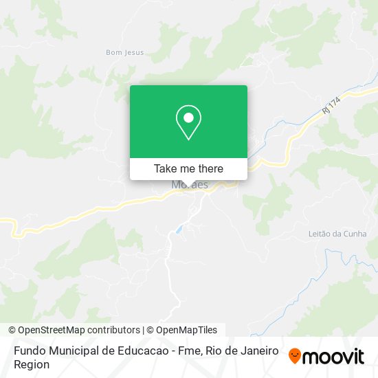 Mapa Fundo Municipal de Educacao - Fme