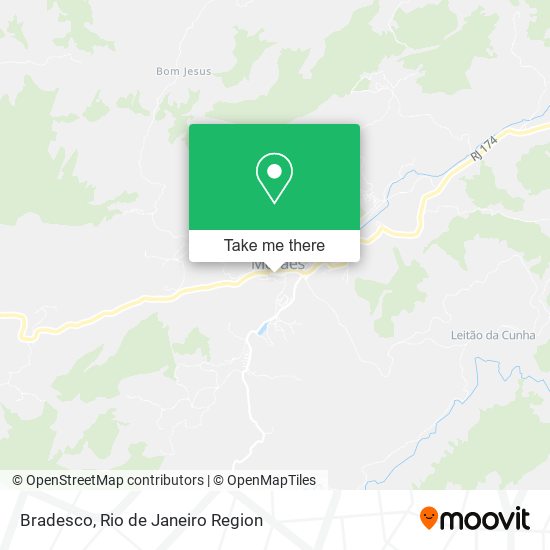 Bradesco map