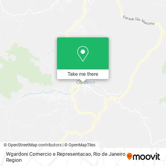 Wgardoni Comercio e Representacao map