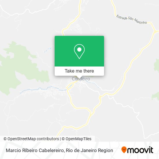 Marcio Ribeiro Cabelereiro map