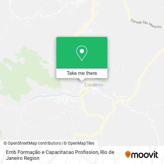 Emb Formação e Capacitacao Profission map