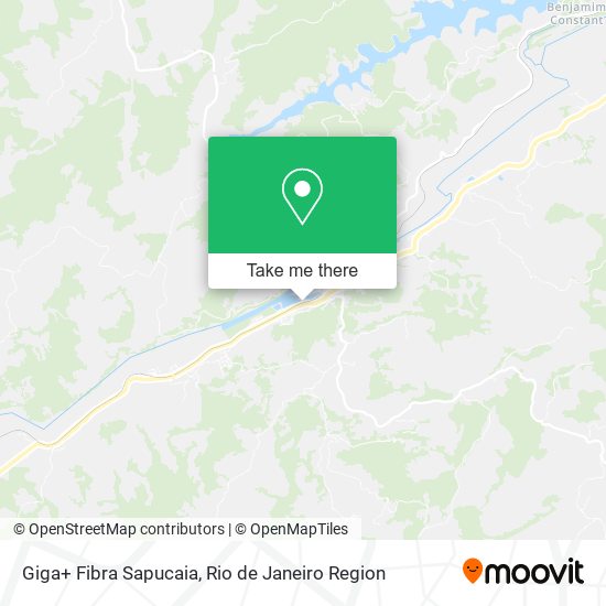 Giga+ Fibra Sapucaia map