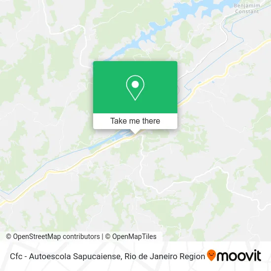 Cfc - Autoescola Sapucaiense map