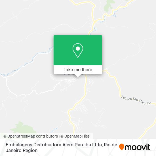 Embalagens Distribuidora Além Paraiba Ltda map