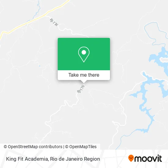 King Fit Academia map